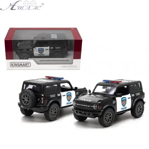 Машинка Kinsmart Ford Bronco Police 2022г KT5438WP Машинка Kinsmart Ford Bronco Police 2022г KT5438WP