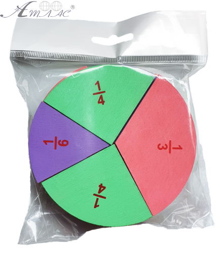 Дроби учебные от 1 до 6 частей = 10 см ЦВЕТНЫЕ с Цифрами AS-7160 фото 2 Дроби учебные от 1 до 6 частей = 10 см ЦВЕТНЫЕ с Цифрами AS-7160 фото 2