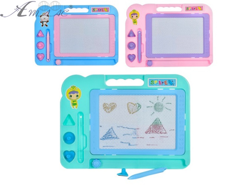 Игрушка Доска для рисования с магнитным карандашом 27*20 см  С36503