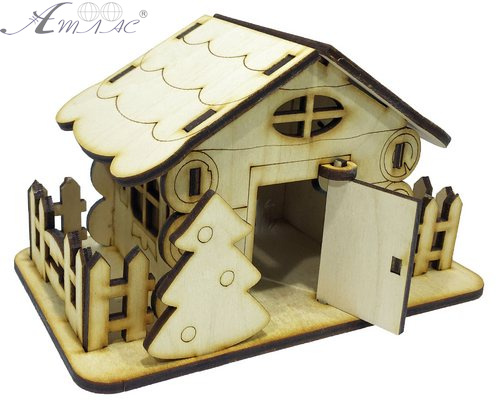 Будинок № 15 сувенірний з рухомими дверима 15 х 8 х 9 см AS-4264, F-0144 фото 2 Будинок № 15 сувенірний з рухомими дверима 15 х 8 х 9 см AS-4264, F-0144 фото 2