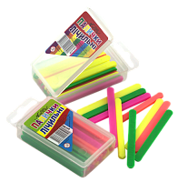 Палочки счетные в коробочке, яркие 6см  AS-0033