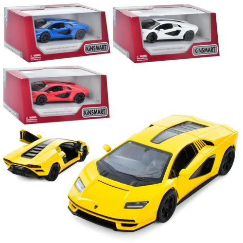 Машинка Kinsmart Lamborghini Countach LPI 800-4 KT5437W Машинка Kinsmart Lamborghini Countach LPI 800-4 KT5437W