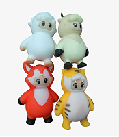 Игрушка Кукла в костюме Антистресс Сквиш  10 см микс  24-832