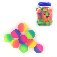 Іграшка М'яч стрибунець 3,2 см неон подвійний  9533-3,2