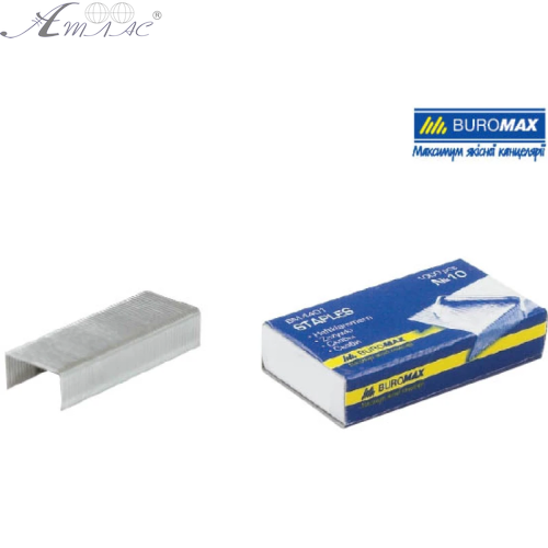 Скоби для степлера № 10 Buromax BM.4401