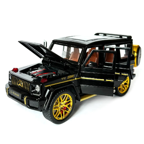 Машинка Автосвіт Mercedes-Benz G-Class кубик черный 21см AP1860 фото 2 Машинка Автосвіт Mercedes-Benz G-Class кубик черный 21см AP1860 фото 2
