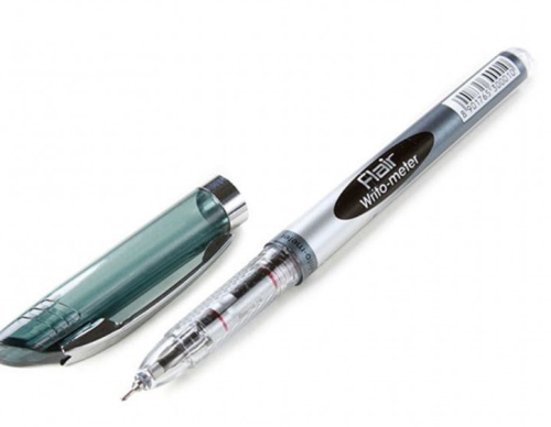 Ручка шариковая Flair Writo - meter 10 км Черная  743