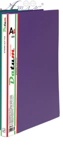 Папка з двома затискачами A4 Datum колір мікс D1855 фото 2 Папка з двома затискачами A4 Datum колір мікс D1855 фото 2