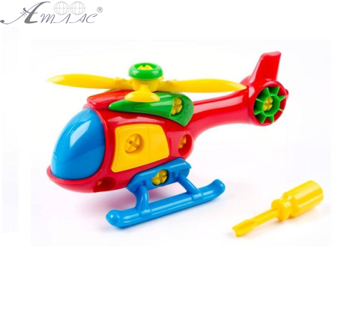 Іграшка Гелікоптер розбірний з інструментами 15 см 30,010 Іграшка Гелікоптер розбірний з інструментами 15 см 30,010