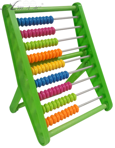 Счеты детские с ножкой, пластиковые 11 х 14.5 см 8017 Счеты детские с ножкой, пластиковые 11 х 14.5 см 8017