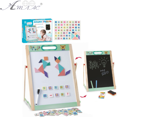 Игрушка Деревянная Доска знаний Версия 1,03  44 см  MD1380