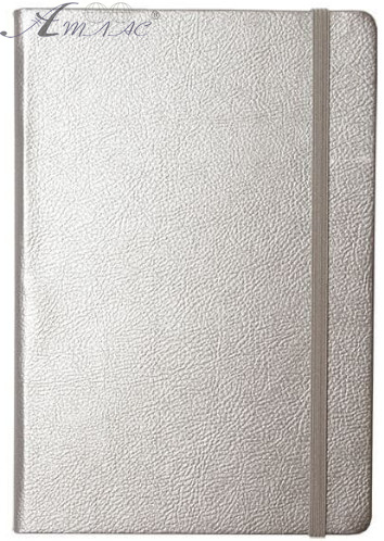 Блокнот на гумці Skiper А5 / 96 Star Dream срібло SK-5835