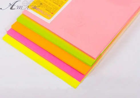 Бумага цветная A4 80 г микс 250 л Неон М-Стандарт 5 цв х 50 шт Бумага цветная A4 80 г микс 250 л Неон М-Стандарт 5 цв х 50 шт