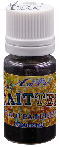 Блискітки (Гліттер) Голографічні Атлас 5 гр - Баклажан AS-2001, А-940 фото 2 Блискітки (Гліттер) Голографічні Атлас 5 гр - Баклажан AS-2001, А-940 фото 2