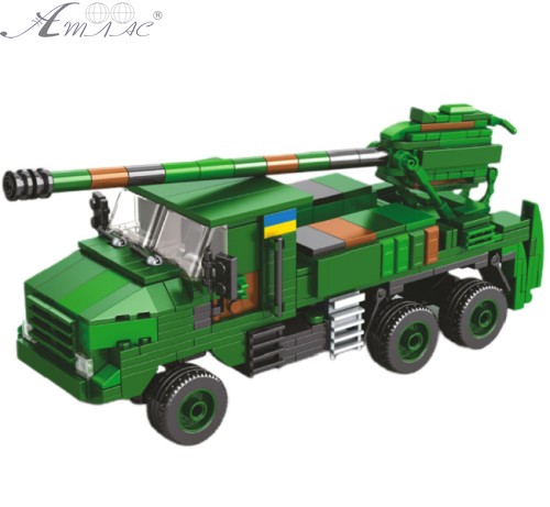 Игрушка Конструктор ЗСУ установка Цезарь 542 деталей КВ1117 фото 2 Игрушка Конструктор ЗСУ установка Цезарь 542 деталей КВ1117 фото 2