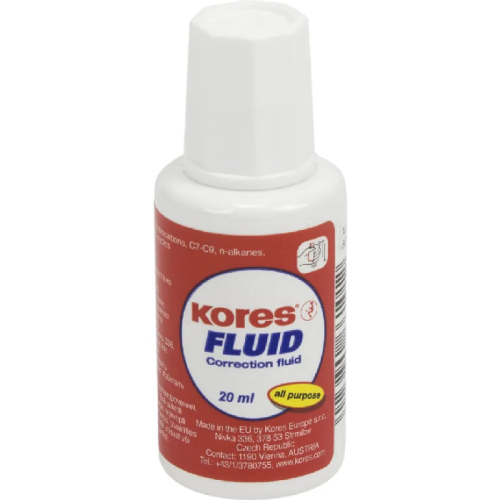 Корректор жидкий с кисточкой Kores 20 мл  K66101 фото 2