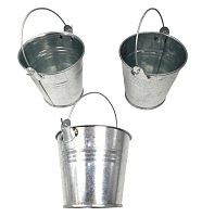 Відерце Декоративне оцинковане 9,5см  04298