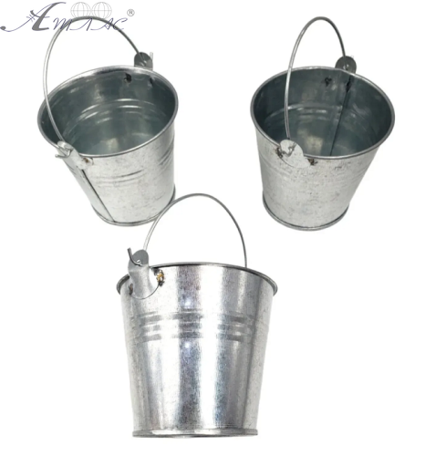 Відерце Декоративне оцинковане 9,5см 04298 Відерце Декоративне оцинковане 9,5см 04298