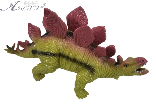 Игрушка силиконовая антистресс, Динозавр горчичный с хребтом 20см. 15391 Игрушка силиконовая антистресс, Динозавр горчичный с хребтом 20см. 15391