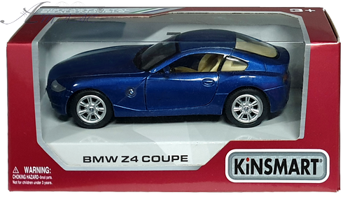 Машинка Kinsmart BMW Z4 Coupe KT5318W Машинка Kinsmart BMW Z4 Coupe KT5318W