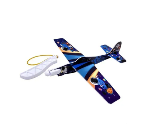 Игрушка Рогатка запускалка с самолетом 21см  898А