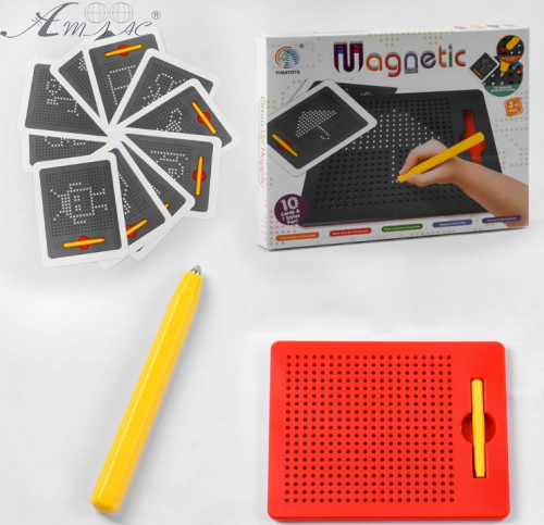 Іграшка Магнітний планшет для малювання кульками 2021 Іграшка Магнітний планшет для малювання кульками 2021