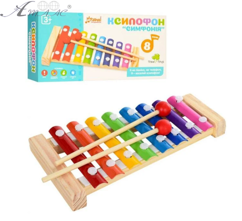 Игрушка Деревянная Ксилофон Симфония 21 см 1163 Игрушка Деревянная Ксилофон Симфония 21 см 1163