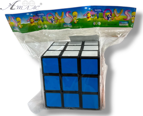 Іграшка Кубик Рубіка середня якість 6 см 15436 Іграшка Кубик Рубіка середня якість 6 см 15436
