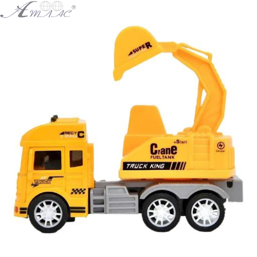 Модель Автопром Вантажівка з ковшем 12см  7469 фото 2