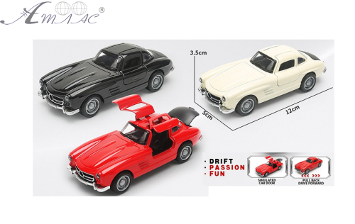 Машинка Die-Cast Mersedes-Benz 300SL 1954р метал 12см без коробки 13448 Машинка Die-Cast Mersedes-Benz 300SL 1954р метал 12см без коробки 13448