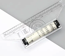 Рейсшина роликовая 150 мм пластиковая  03098