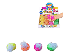 Іграшка Прикол Кулька Антистрес мізки 6см Неон у білій сітці  24-730