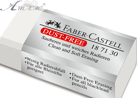 Гумка-Ластик FABER-CASTELL DUST-FREE білий вініл 187130