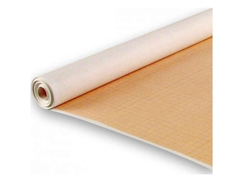 Бумага масштабно-координатная миллиметровка рулон 640 х 40 м  желт-оранжевая  МК6440Р/2