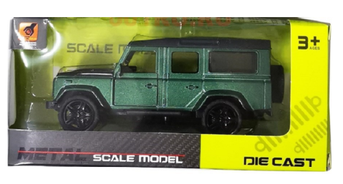 Машинка Die Cast Land Rover Defender 12 см металл 36101А Машинка Die Cast Land Rover Defender 12 см металл 36101А