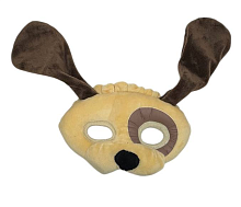 Маска Мягкая Собачка с длинными ушами  09574