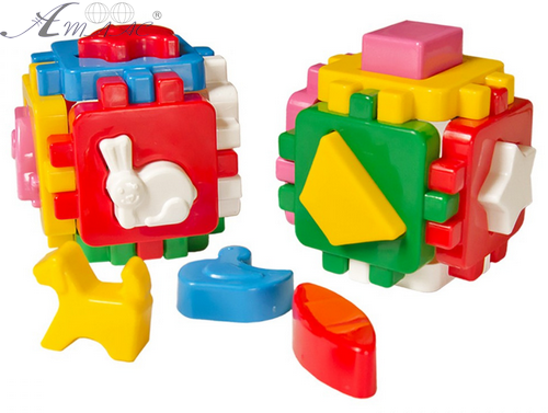 Игрушка Кубик сортер 8 см ТехноК 2 шт 1950 Игрушка Кубик сортер 8 см ТехноК 2 шт 1950