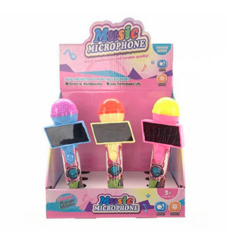 Игрушка Микрофон Музыкальный со светом 19 см 1009 фото 2 Игрушка Микрофон Музыкальный со светом 19 см 1009 фото 2