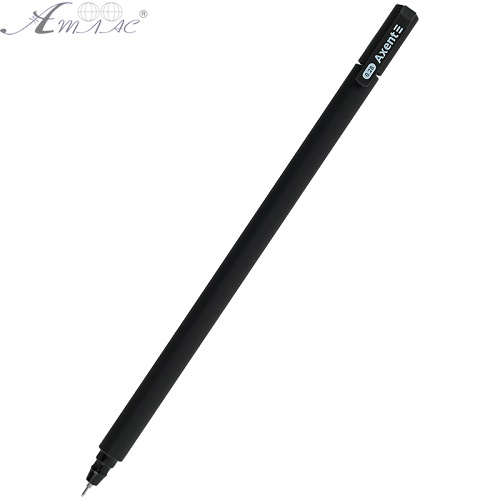 Ручка гелева Axent Ultraline 0.28 мм чорна  AG1120-01-А