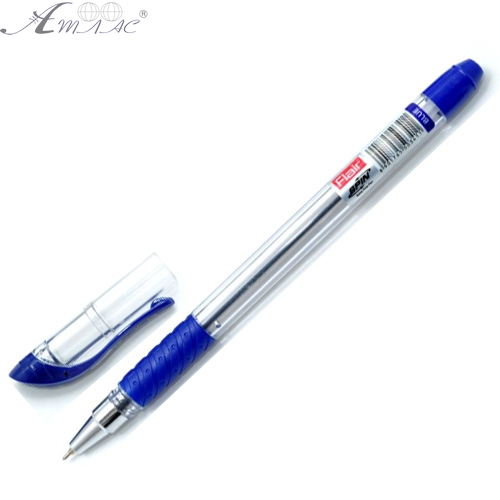 Ручка кулькова Flair Spin синя 858