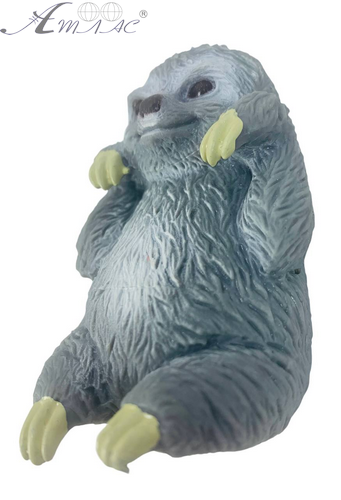 Іграшка Силіконова тягнучка Лінивець 8 см сірий 08796 фото 3 Іграшка Силіконова тягнучка Лінивець 8 см сірий 08796 фото 3