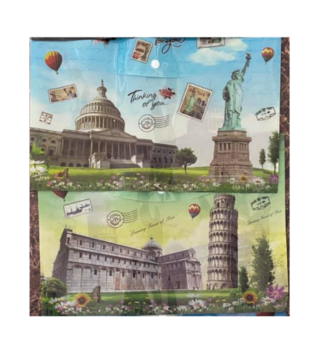 Папка на кнопке А4  Страны 24830-12 фото 2