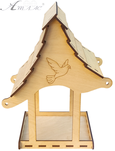 Годівничка № 10 з Голубом 22 х 19 х 27 см AS-4305 фото 2 Годівничка № 10 з Голубом 22 х 19 х 27 см AS-4305 фото 2