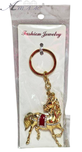Брелок Лошадь 26 год лошади! металл с камнями красное седло 08691 Брелок Лошадь 26 год лошади! металл с камнями красное седло 08691
