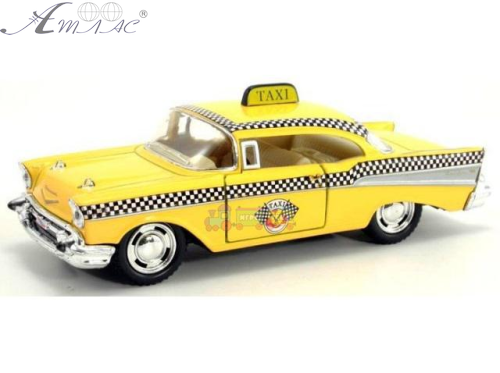 Машинка Kinsmart Chevrolet Bel Air Taxi 1957 рік  KT5360W