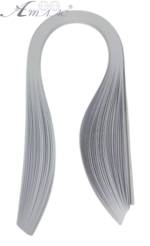 Бумага для Квиллинга Белая 5мм 50полос 42см 00967 Бумага для Квиллинга Белая 5мм 50полос 42см 00967