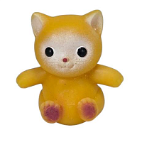 Игрушка силиконовая антистресс Котенок 5см  06254