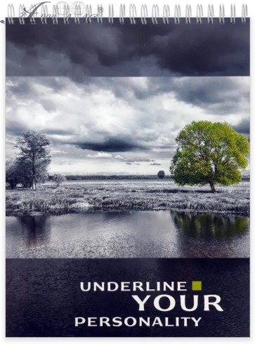 Блокнот-спираль-сверху А5 100 л # Стиль 102022/1 Блокнот-спираль-сверху А5 100 л # Стиль 102022/1