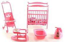 Лялькові меблі набір Gloria Дитяча кімната  9409