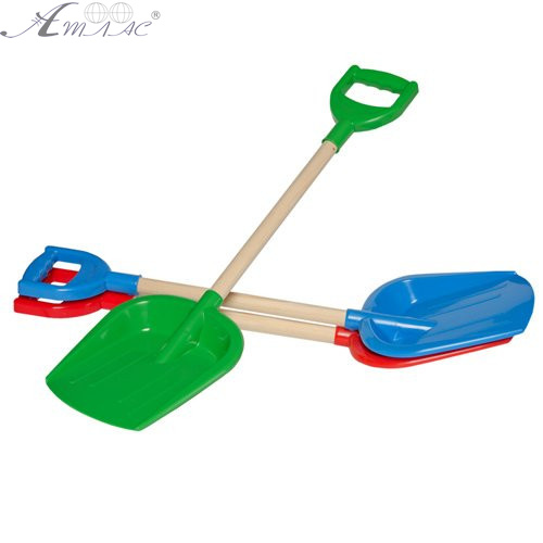 Игрушка Пластиковая Лопатка с деревянной ручкой 64 см 2896 Технок Игрушка Пластиковая Лопатка с деревянной ручкой 64 см 2896 Технок